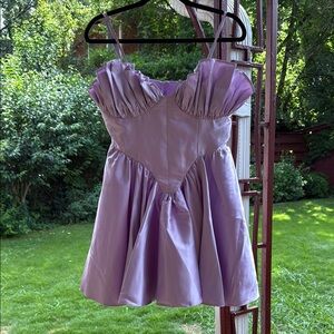 ASOS Lavender Mini Dress